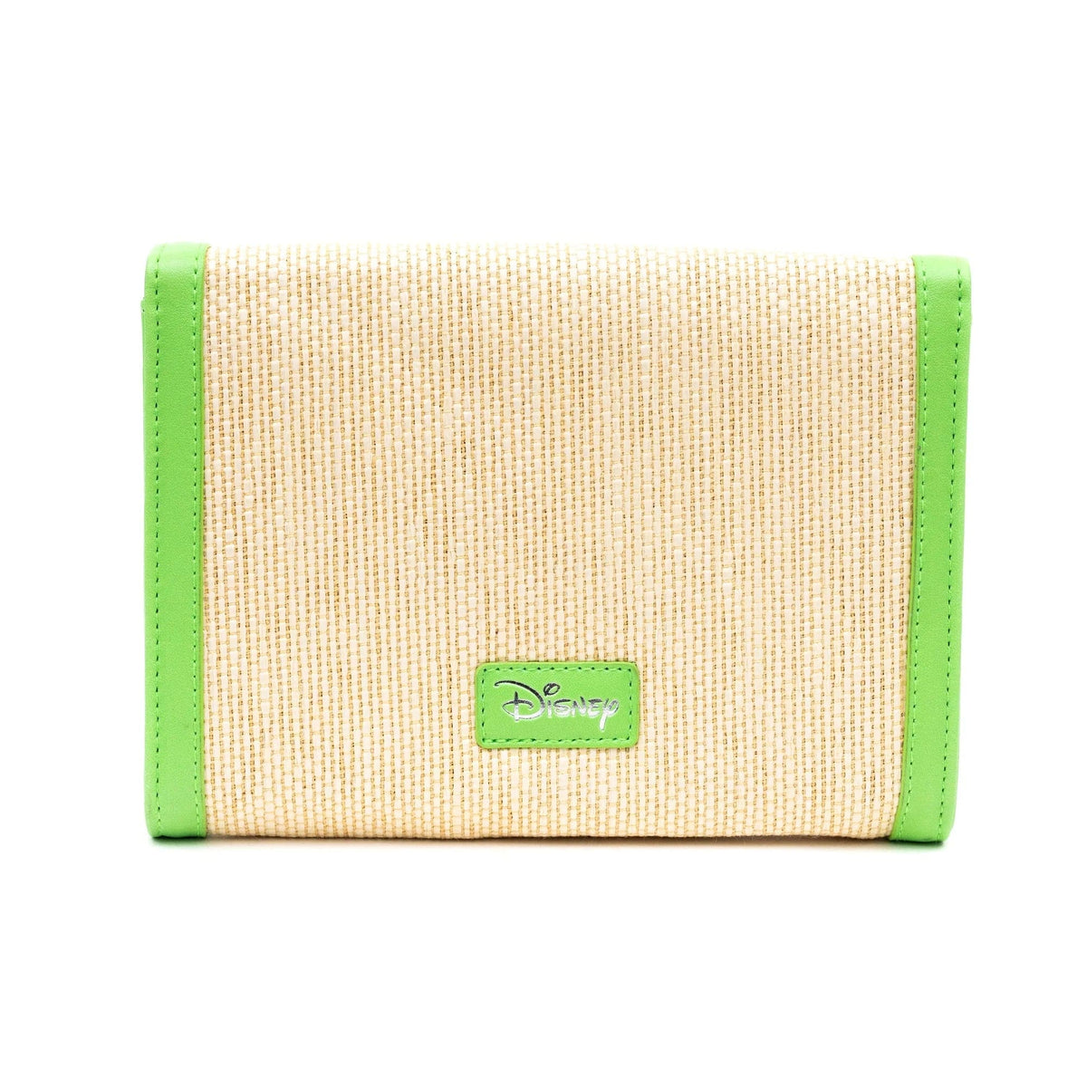 Shop Buckle Down Products Buckle Down Mickey Mouse Lime Raffia Cross Body Bag online at Spoiled Brat