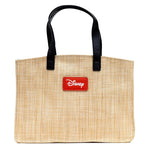 Shop Buckle Down Products Buckle Down Minnie Mouse Raffia Straw Embroidered Tote Bag online at Spoiled Brat