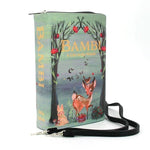 Shop Comeco INC Bambi Book Clutch Bag In Vinyl online at Spoiled Brat