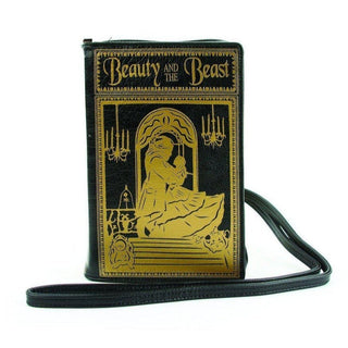 Shop Disney Beauty & The Beast Book Clutch Bag - Premium Clutch Bag from Comeco INC Online now at Spoiled Brat 