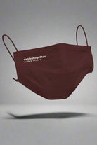 Evolve Together 7 Day Alberta Burgundy Face Masks by Evolve Together – Face Mask – Brown | Spoiled Brat UK