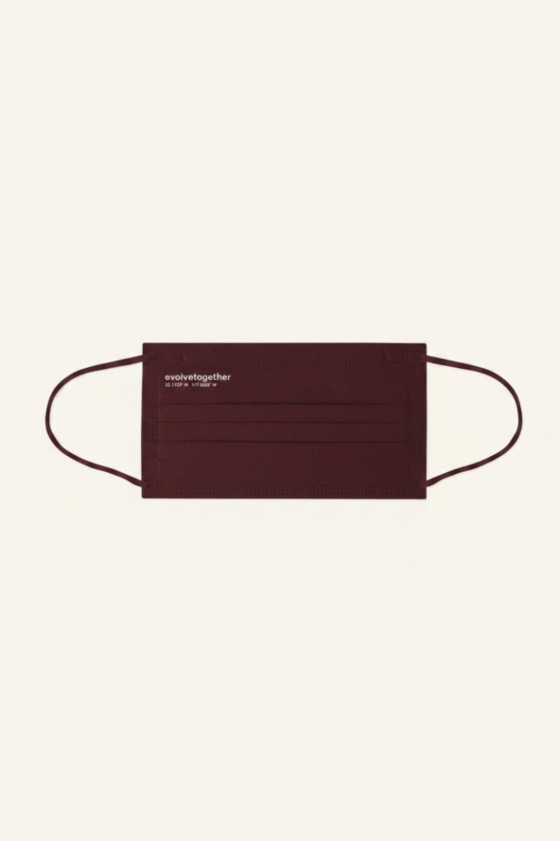Shop Evolve Together Evolve Together 7 Day Alberta Burgundy Face Masks Face Mask for women – premium loungewear and festival fashion at Spoiled Brat