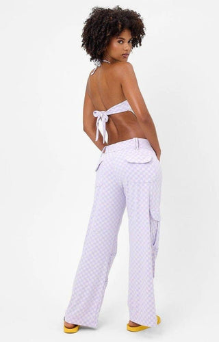 Shop Frankies Bikinis Chilli Checkered Cargo Pant - Spoiled Brat  Online