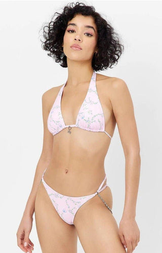Shop Frankies Bikinis Isabella Floral Chain Bikini Bottom - Spoiled Brat  Online