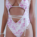 Shop Frankies Bikinis Frankies Bikinis x SYDNEY SWEENEY Gemma Wrap One Piece Swimsuit Swimsuit for women – premium loungewear and festival fashion at Spoiled Brat