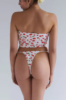 Frankies Bikinis x SYDNEY SWEENEY Rocky Strapless Bikini Top by Frankies Bikinis – Swimsuit – White | Spoiled Brat UK