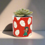 Shop Half Moon Bay Disney Lilo & Stitch Faux Plant Pot online at Spoiled Brat