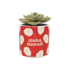 Disney Lilo & Stitch Faux Plant Pot by Half Moon Bay – Planter – Red | Spoiled Brat UK