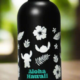 Shop Half Moon Bay Disney Lilo & Stitch Water Bottle Metal Water Bottle for women – premium loungewear and festival fashion at Spoiled Brat