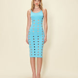 Shop House of Sunny House of Sunny Canopy Knit Midi Dress Midi Dress for women – premium loungewear and festival fashion at Spoiled Brat