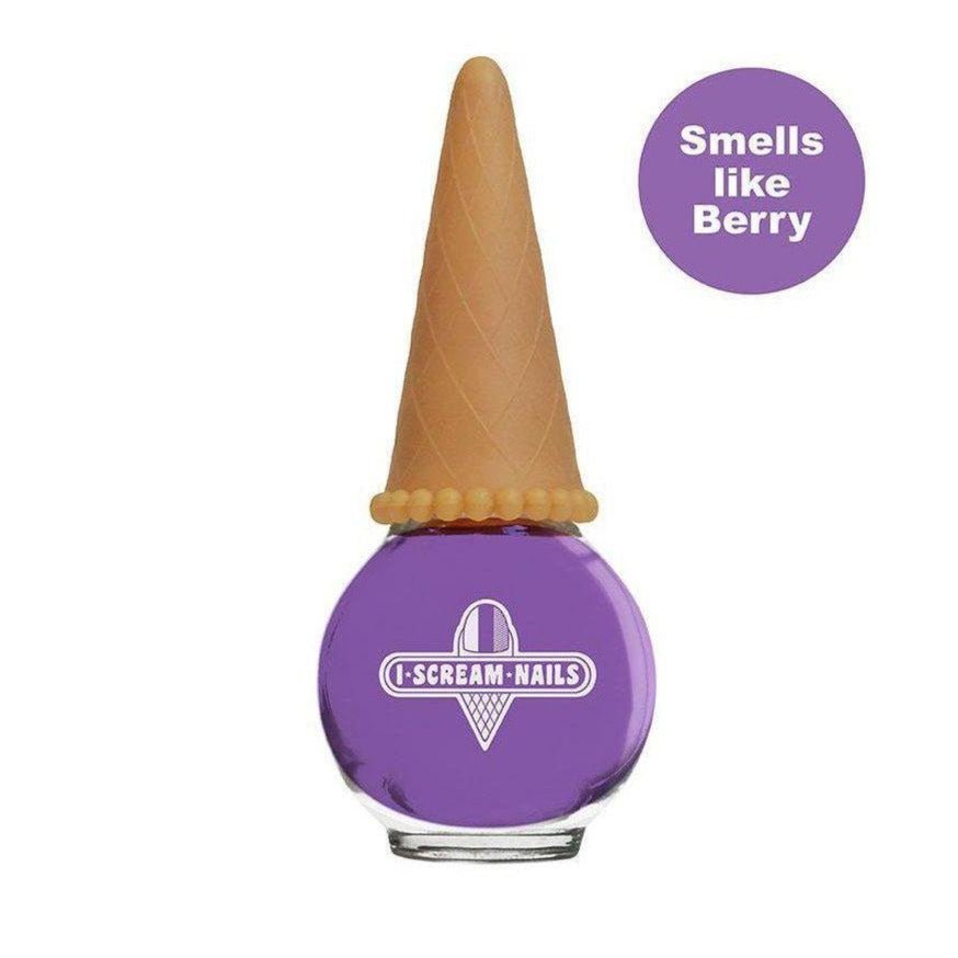 Shop I Scream Nails I Scream Nails Badass Berry Scented Nail Varnish online at Spoiled Brat