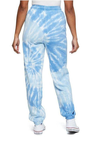 Shop Ivory Ella Mazarine Swirl Tie Dye Relaxed Jogger Bottoms - Premium Jogging Pants from Ivory Ella Online now at Spoiled Brat 