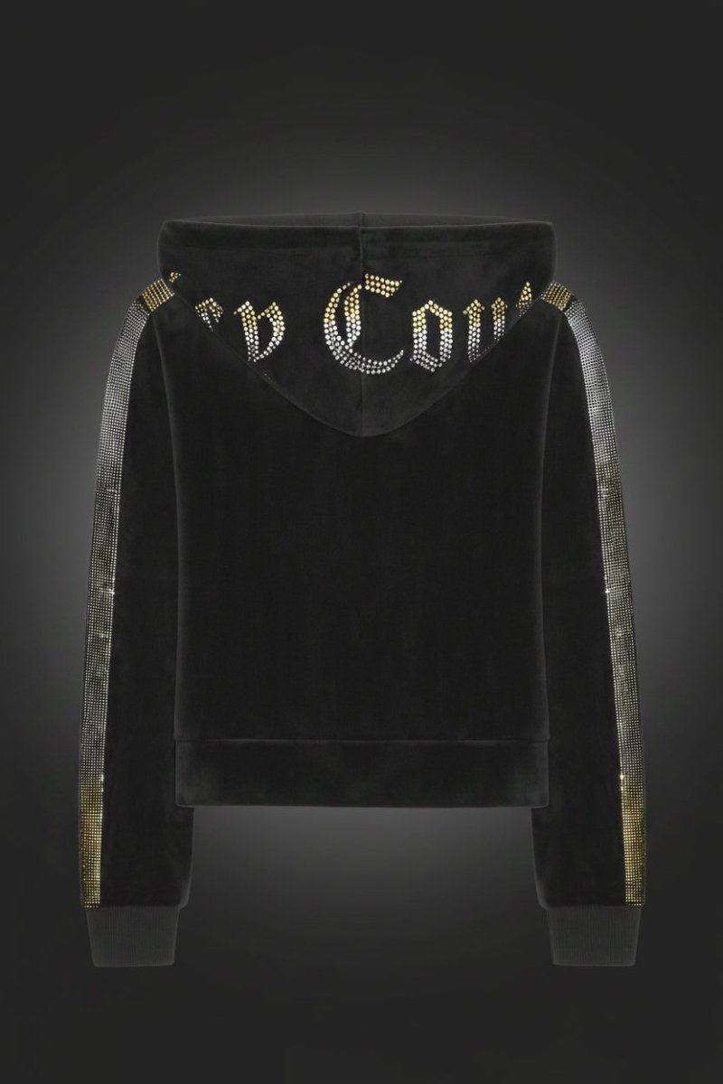 Anniversary Long Sleeved Velour Hoodie