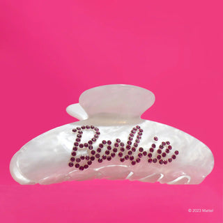 Shop Barbie x Kitsch Rhinestone Claw Clip - Premium Hair Band from Kitsch Online now at Spoiled Brat 