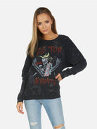 Lauren Moshi Anela ZZ Top Band Sweater Sweater by Lauren Moshi as seen on celebrities