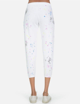Shop Lauren Moshi Annabelle Peace Teddy Sweatpants - Premium Sweatpants from Lauren Moshi Online now at Spoiled Brat 