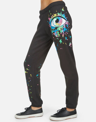 Shop Lauren Moshi Brynn Watercolor Eye Sweatpants - Spoiled Brat  Online