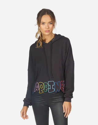 Shop Lauren Moshi Cambry Happiness Embroidery Hoodie - Spoiled Brat  Online