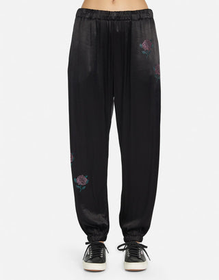 Shop Lauren Moshi Chantria Crystal Roses Sweatpants - Spoiled Brat  Online