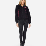 Shop Lauren Moshi Lauren Moshi Deandra Plaid Lip Sherpa Fleece Jacket Jacket for women – premium loungewear and festival fashion at Spoiled Brat