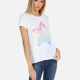Shop Lauren Moshi Lauren Moshi Edda Elements Star T-Shirt T-Shirt for women – premium loungewear and festival fashion at Spoiled Brat