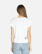 Shop Lauren Moshi Lauren Moshi Estee Crystal Roses T-Shirt T-Shirt for women – premium loungewear and festival fashion at Spoiled Brat