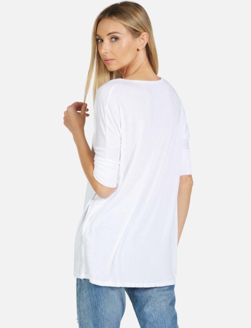 Lauren Moshi Eva Sprinkle Lip T-Shirt - Spoiled Brat