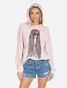 Lauren Moshi Harmony Hippie Girl Hooded Sweater Sweatshirt by Lauren Moshi as seen on celebrities