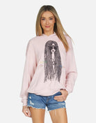 Lauren Moshi Harmony Hippie Girl Hooded Sweater Sweatshirt by Lauren Moshi as seen on celebrities