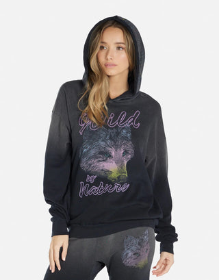 Shop Lauren Moshi Harmony Wild Wolf Hooded Sweatshirt - Spoiled Brat  Online