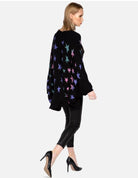 Lauren Moshi Isla Ombre Stars Wrap Cardigan Wrap Cardigan by Lauren Moshi as seen on celebrities