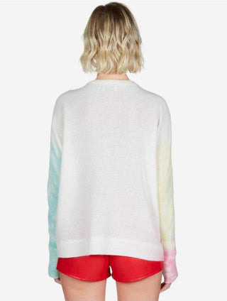 Shop Lauren Moshi Ladona Elements Lip Cashmere Sweater - Premium Sweater from Lauren Moshi Online now at Spoiled Brat 