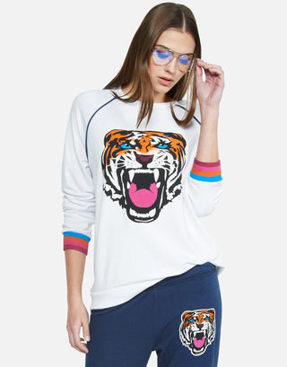 Shop Lauren Moshi Lina Varsity Tiger Sweatshirt - Spoiled Brat  Online