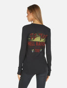 Lauren Moshi McKinley McKinley ZZ Top Thermal Top as seen on Avril Lavigne Long Sleeved Top by Lauren Moshi as seen on celebrities