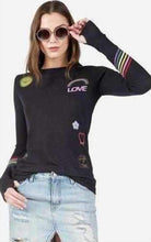 Shop Lauren Moshi Lauren Moshi Mckinley Neon Signs Thermal Top Long Sleeved Top for women – premium loungewear and festival fashion at Spoiled Brat