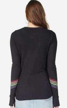 Shop Lauren Moshi Lauren Moshi Mckinley Neon Signs Thermal Top Long Sleeved Top for women – premium loungewear and festival fashion at Spoiled Brat