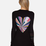 Shop Lauren Moshi Lauren Moshi McKinley Rays of Love Thermal Top Long Sleeved Top for women – premium loungewear and festival fashion at Spoiled Brat
