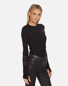 Shop Lauren Moshi Lauren Moshi McKinley Rays of Love Thermal Top Long Sleeved Top for women – premium loungewear and festival fashion at Spoiled Brat