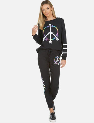 Shop Lauren Moshi Noleta Arrow Peace Sweater - Spoiled Brat  Online