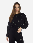 Lauren Moshi Spalding Moshi Tennis Club Sweater Hoodie by Lauren Moshi as seen on celebrities