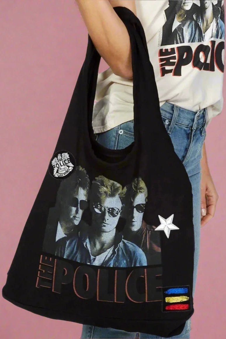 Lauren Moshi Taylor The Police Band Tote Bag - Spoiled Brat