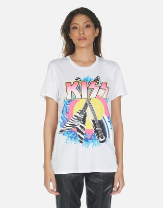 Shop Lauren Moshi Wolf KISS Animalize T-Shirt - Premium T-Shirt from Lauren Moshi Online now at Spoiled Brat 