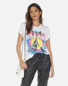 Lauren Moshi Wolf KISS Animalize T-Shirt T-Shirt by Lauren Moshi as seen on celebrities