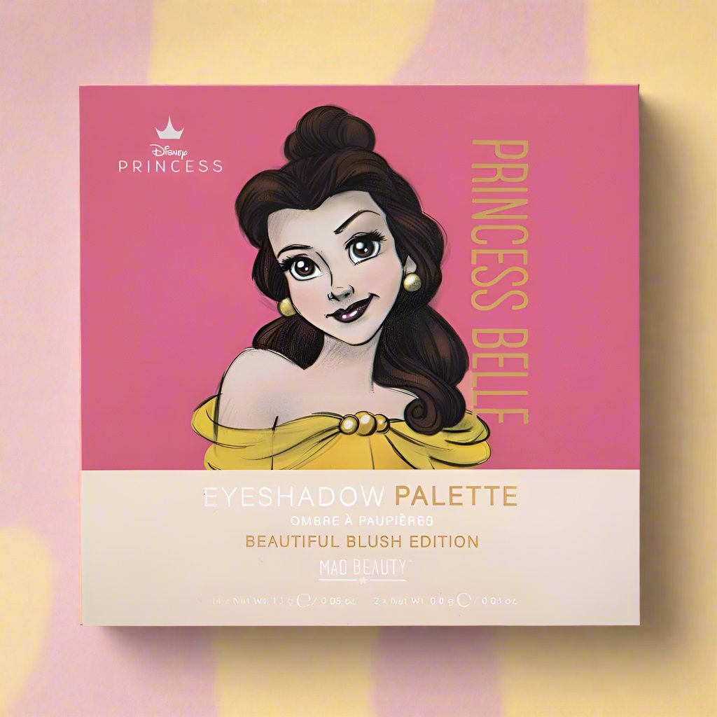 Shop Mad Beauty Disney Pure Princess Belle Eye Shadow Palette online at Spoiled Brat