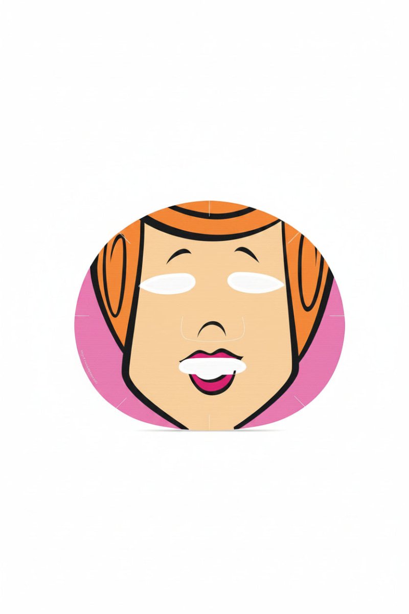Shop Mad Beauty Mad Beauty Warner Brothers Flintstones Cosmetic Sheet Mask as seen on Karen Hauer Face Mask for women – premium loungewear and festival fashion at Spoiled Brat