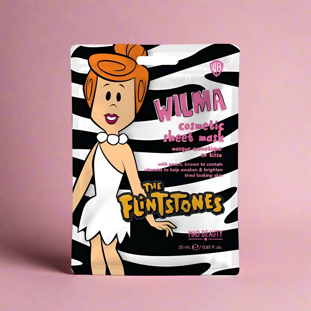 Shop Mad Beauty Mad Beauty Warner Brothers Flintstones Cosmetic Sheet Mask as seen on Karen Hauer online at Spoiled Brat