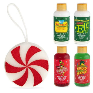 Shop Warner Brothers Elf Gimbals Bath & Body Gift Set - Premium Beauty Kit from Mad Beauty Online now at Spoiled Brat 