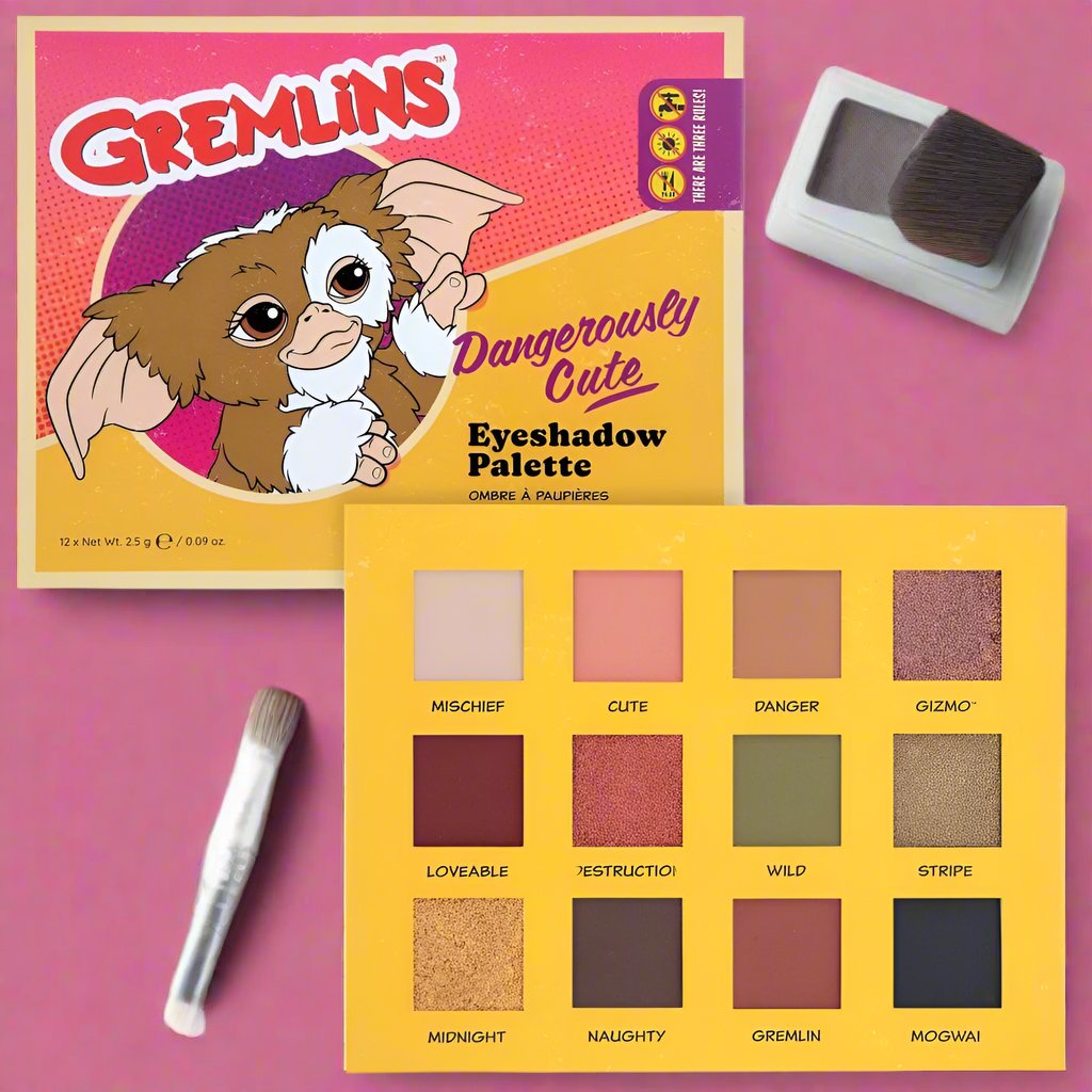 Shop Mad Beauty Warner Brothers x Mad Beauty Gremlins Eyeshadow Palette online at Spoiled Brat