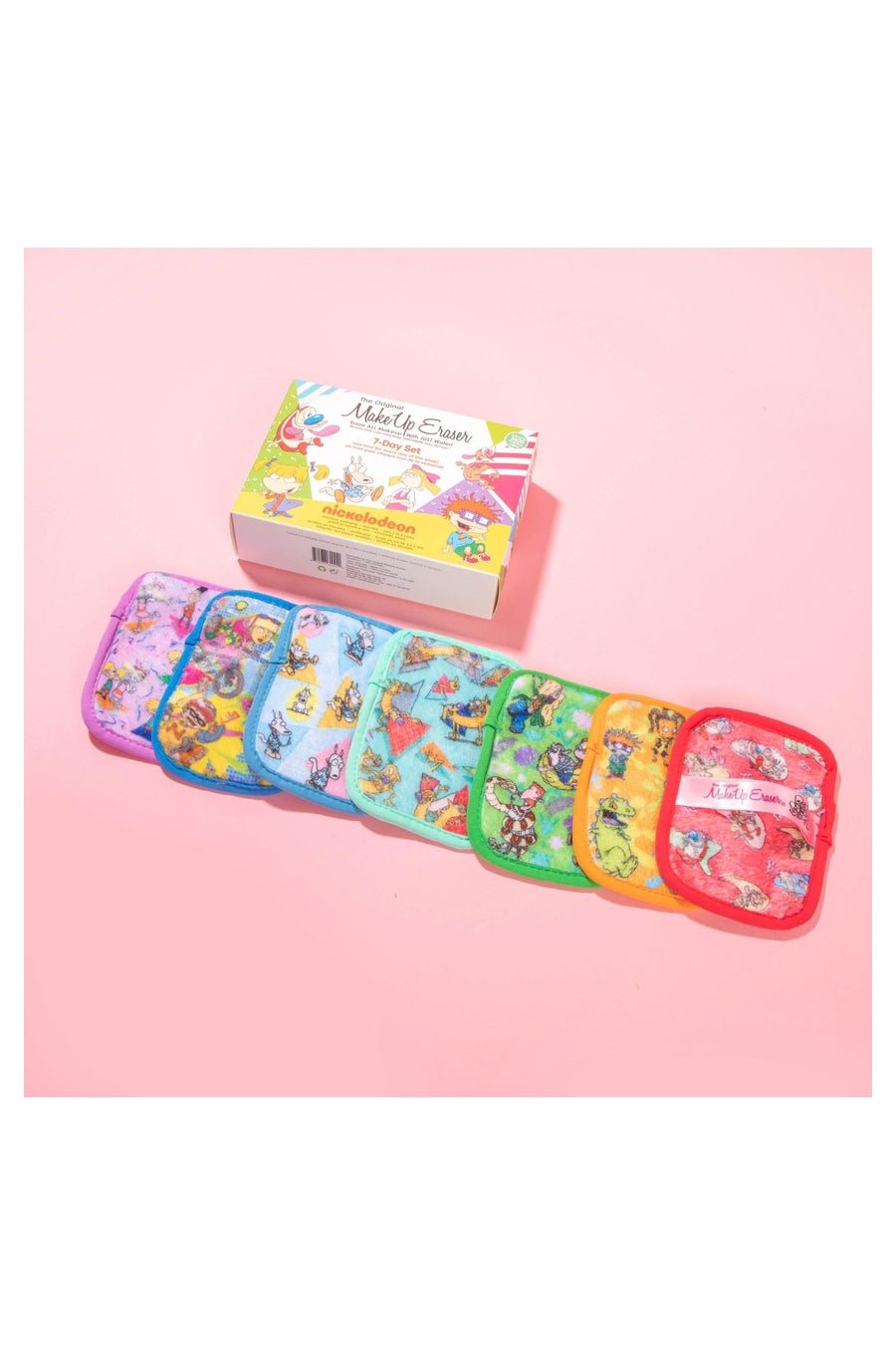 Shop Makeup Eraser Makeup Eraser 90's Nickelodeon 7 Day Set online at Spoiled Brat