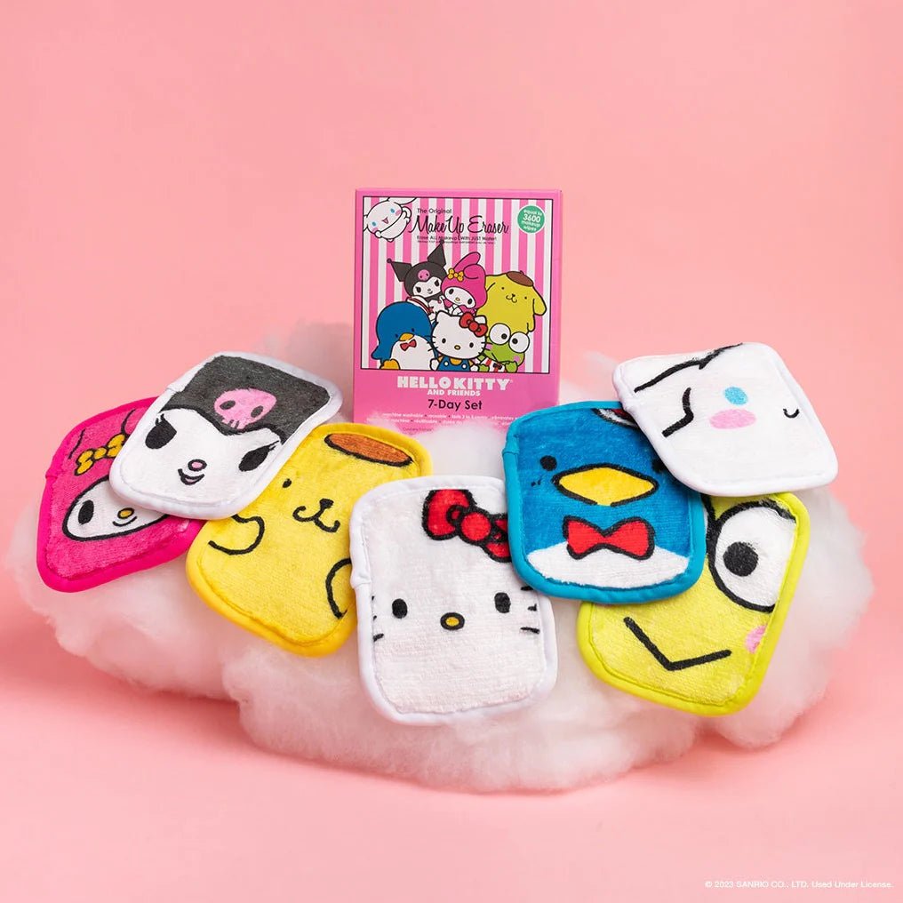 Shop Makeup Eraser Makeup Eraser Hello Kitty 7-Day Set online at Spoiled Brat